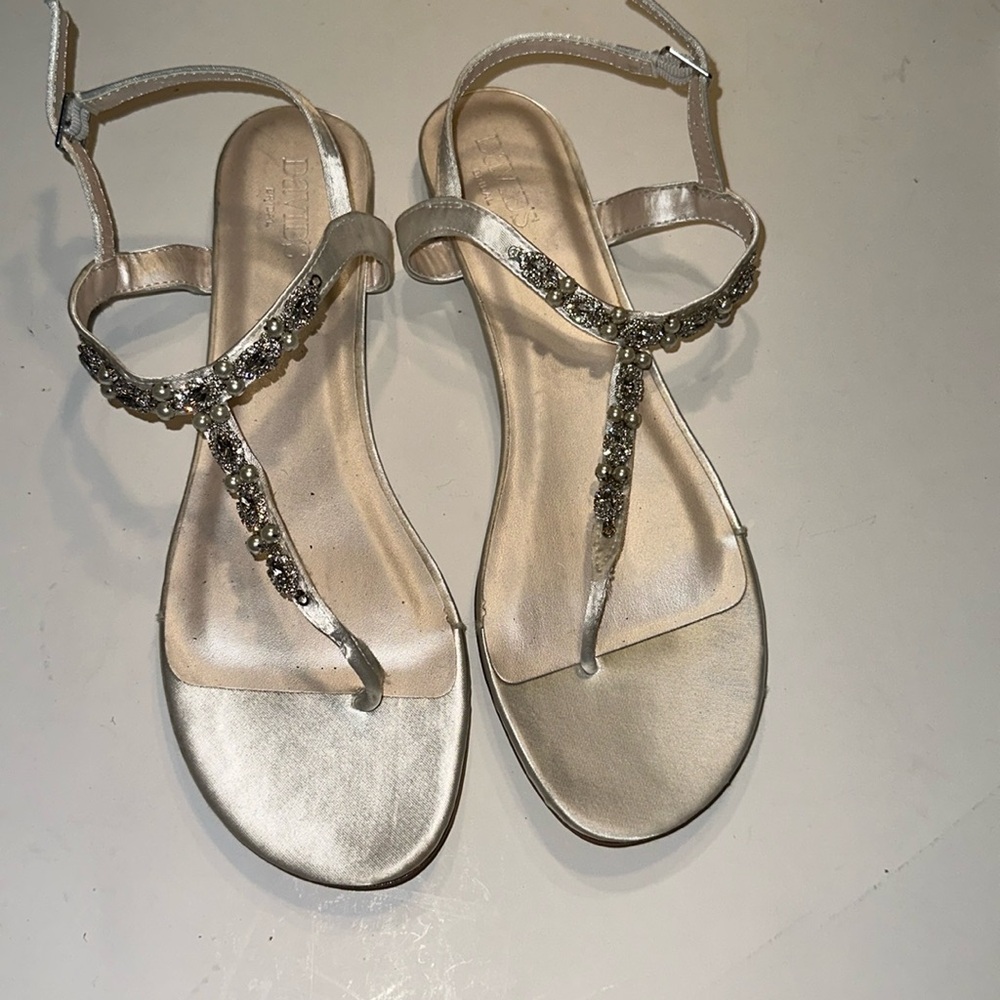 David’s Bridal Sandals